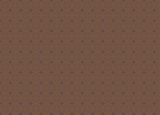 Celestial Ripples Tiles - Brown