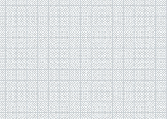 Geometric Blossom Tiles - Gray - Sample