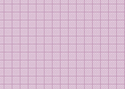 Geometric Blossom Tiles - Purple
