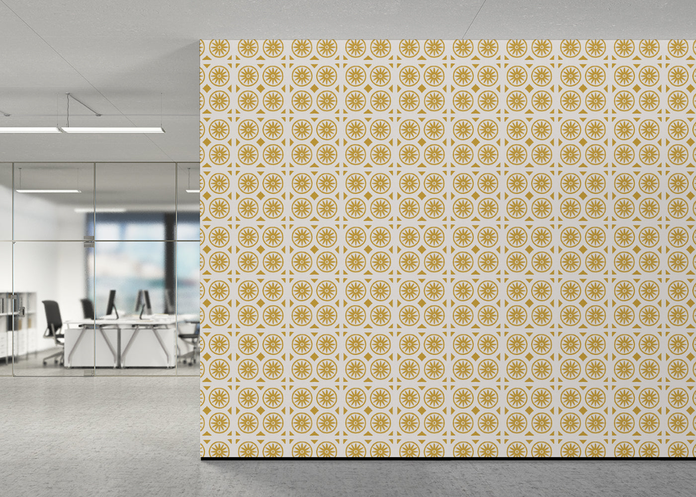 Sunwheel Majesty Tiles - Orange