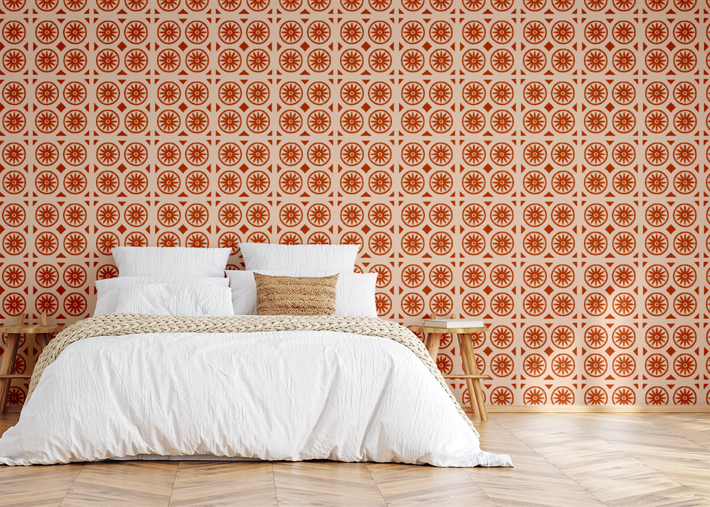 Sunwheel Majesty Tiles - Red