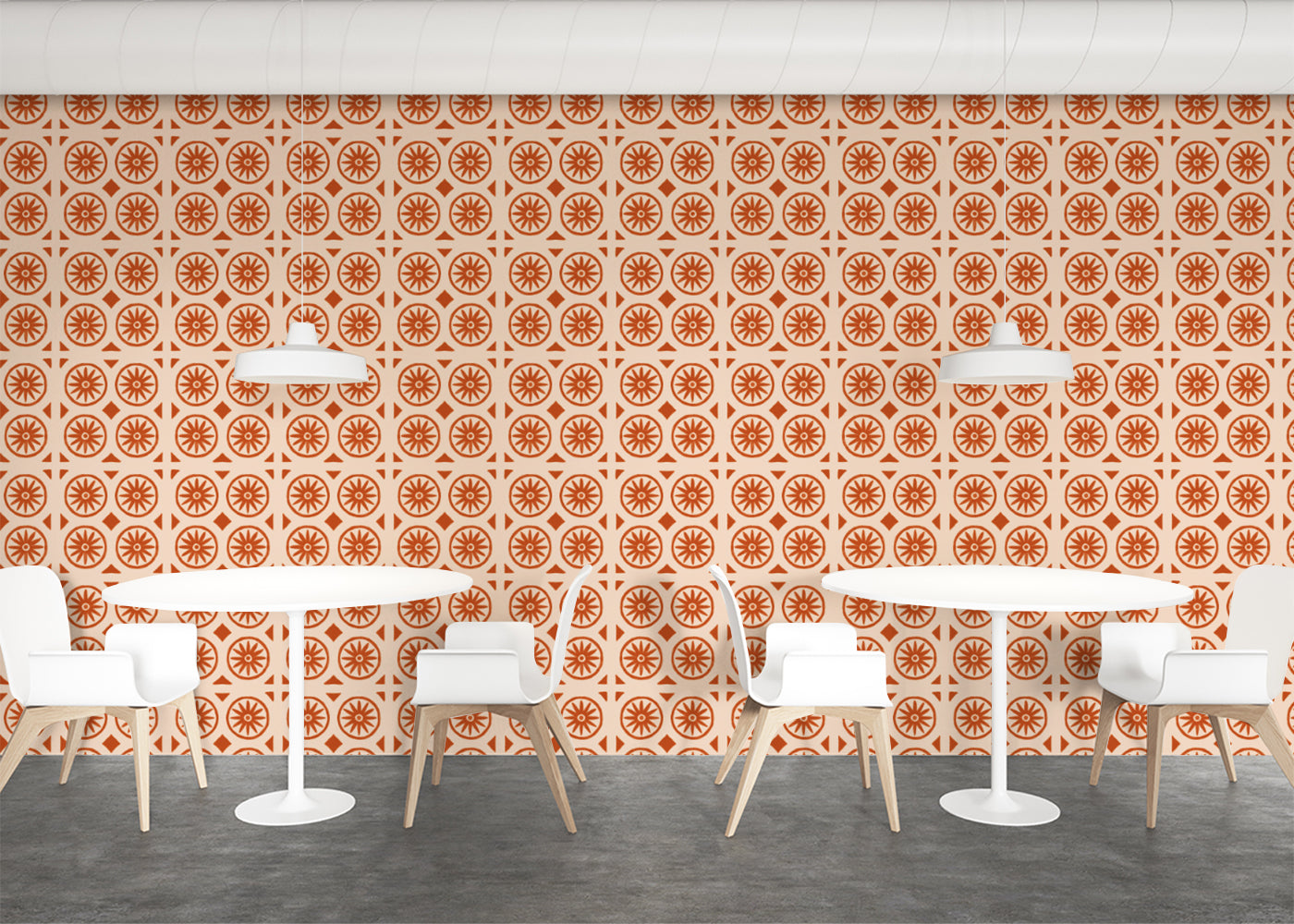 Sunwheel Majesty Tiles - Red