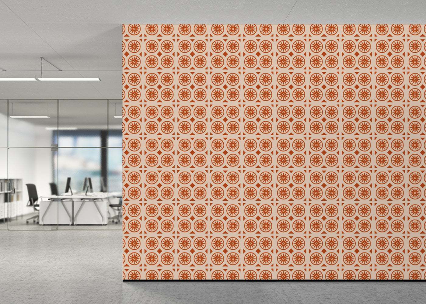Sunwheel Majesty Tiles - Red