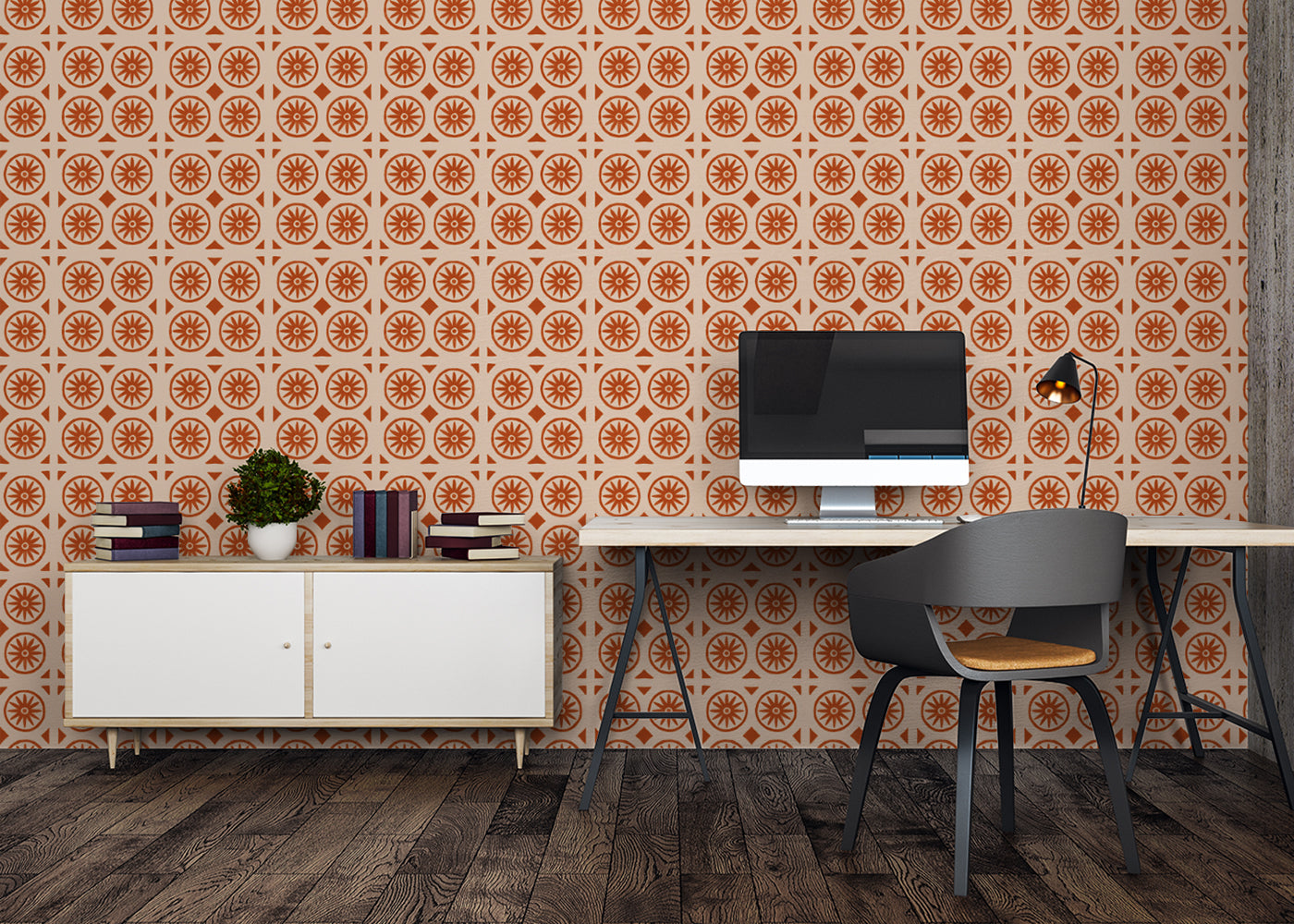 Sunwheel Majesty Tiles - Red