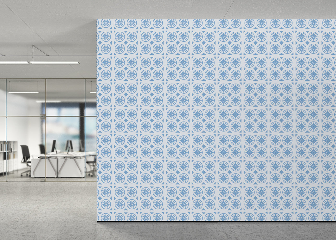 Sunwheel Majesty Tiles - Blue
