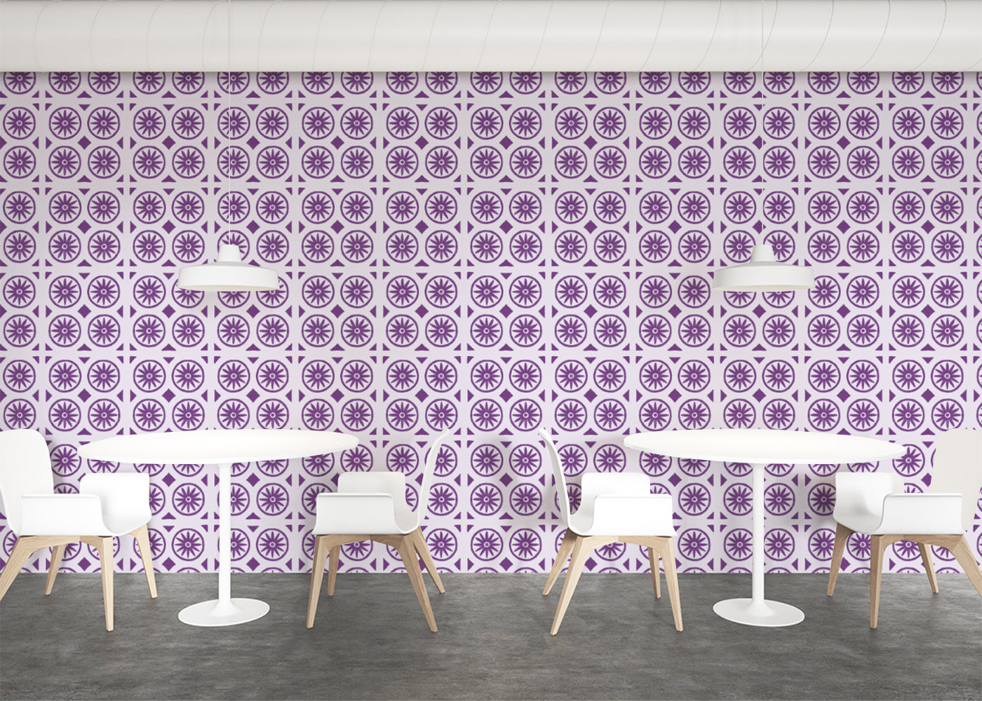 Sunwheel Majesty Tiles - Purple