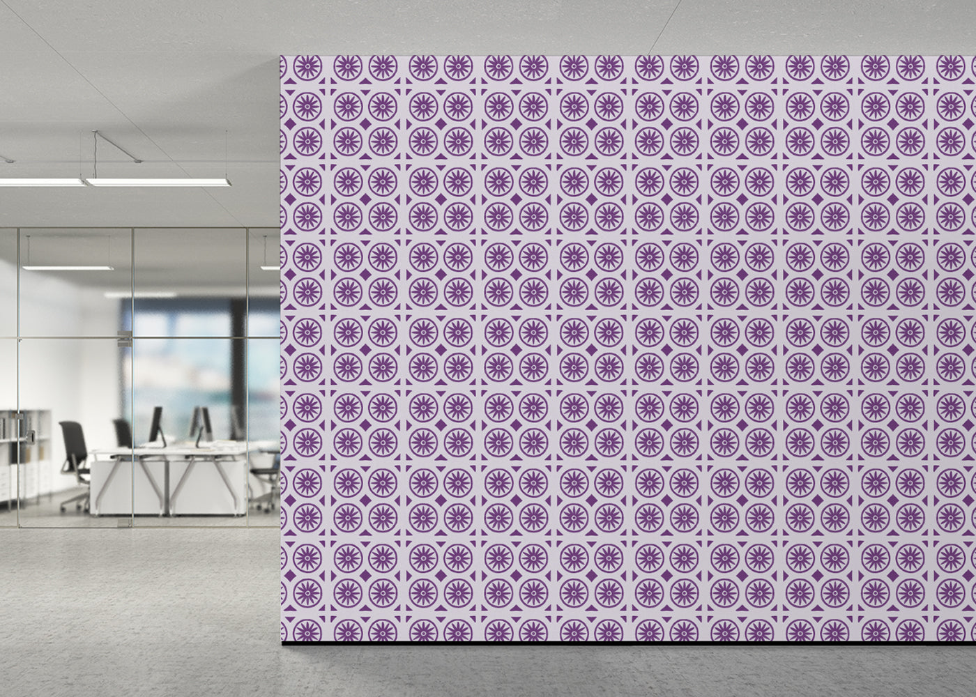 Sunwheel Majesty Tiles - Purple