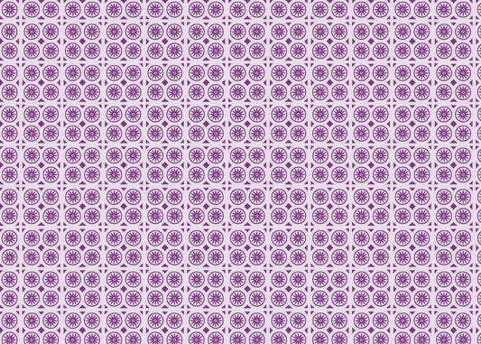 Sunwheel Majesty Tiles - Purple - Sample