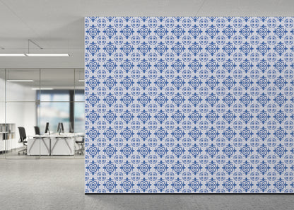 Mandala Flair Tiles - Blue