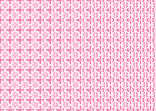 Mandala Flair Tiles - Pink