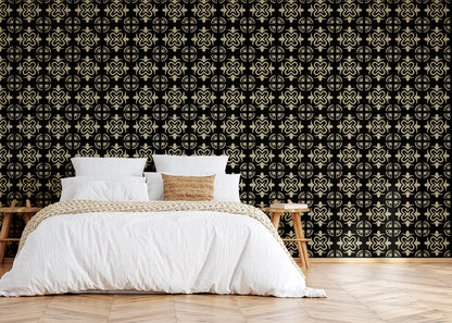 Mandala Flair Tiles - Black