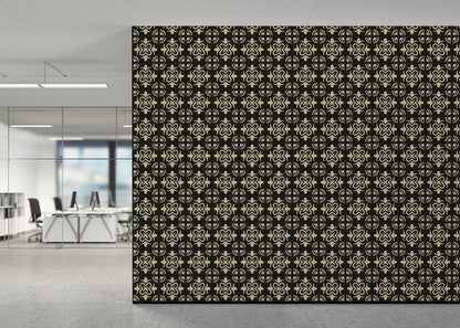 Mandala Flair Tiles - Black