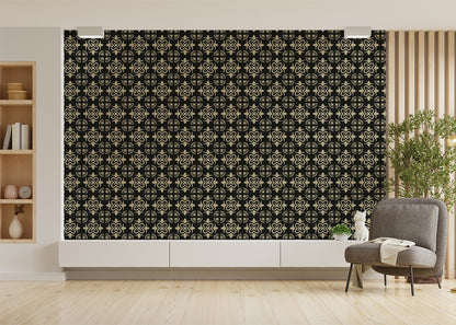 Mandala Flair Tiles - Black