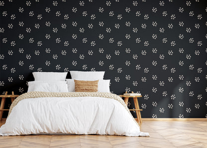 Petal Dot Sprinkle - Dark Gray