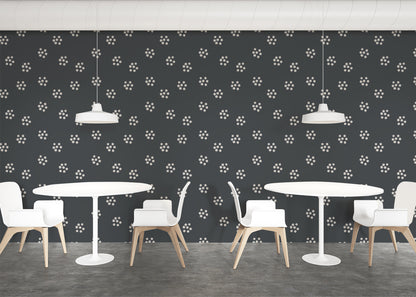 Petal Dot Sprinkle - Dark Gray