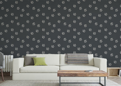 Petal Dot Sprinkle - Dark Gray