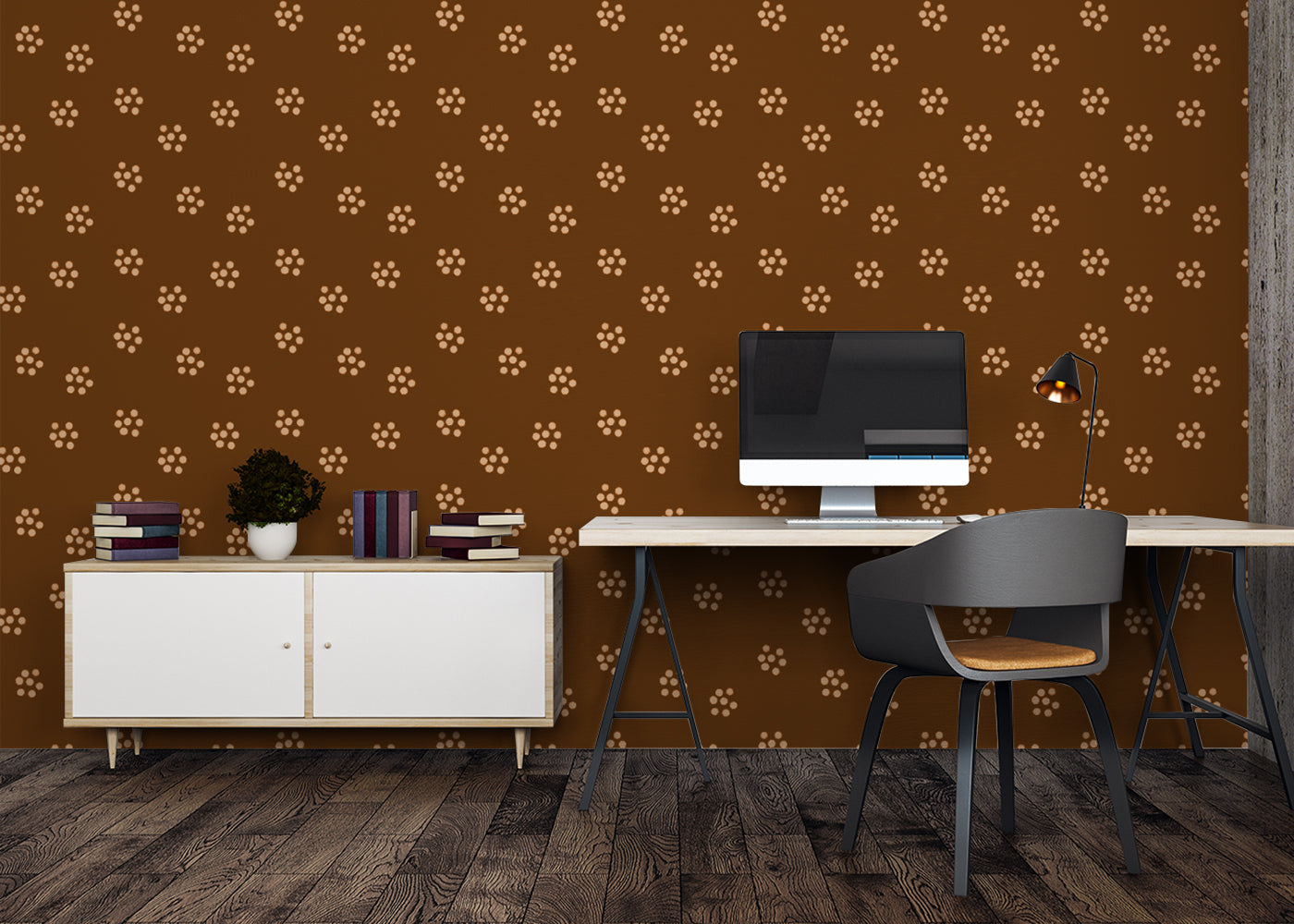 Petal Dot Sprinkle - Brown
