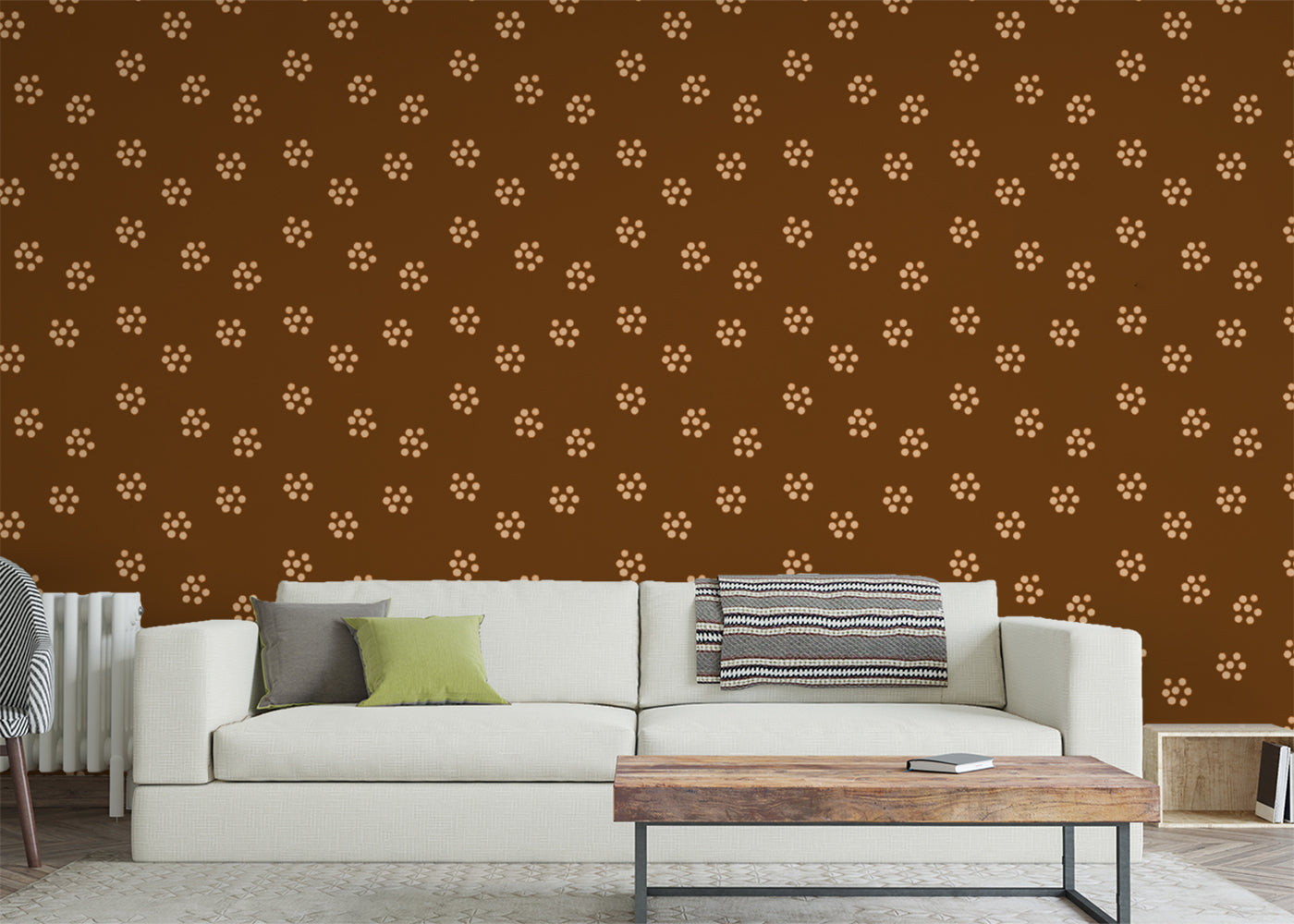 Petal Dot Sprinkle - Brown
