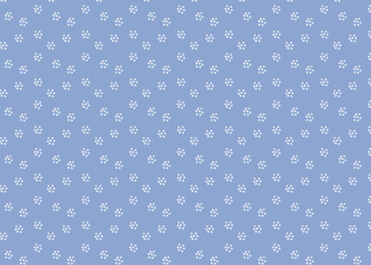 Petal Dot Sprinkle - Blue - Sample