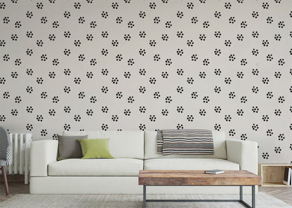 Petal Dot Sprinkle - Black and White