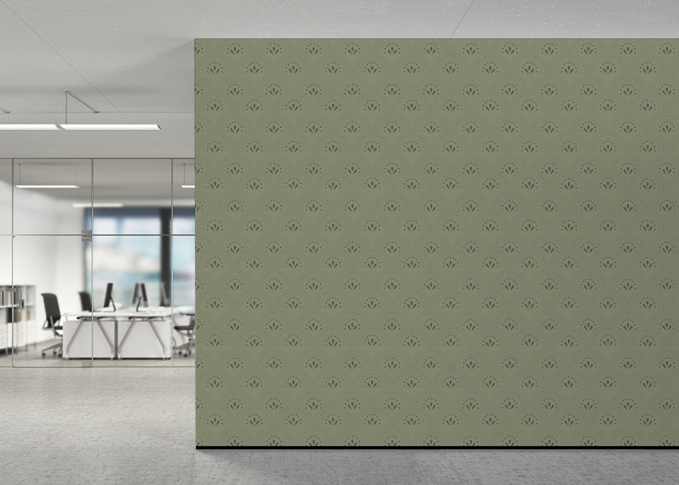 Artisanal Sunbursts - Green