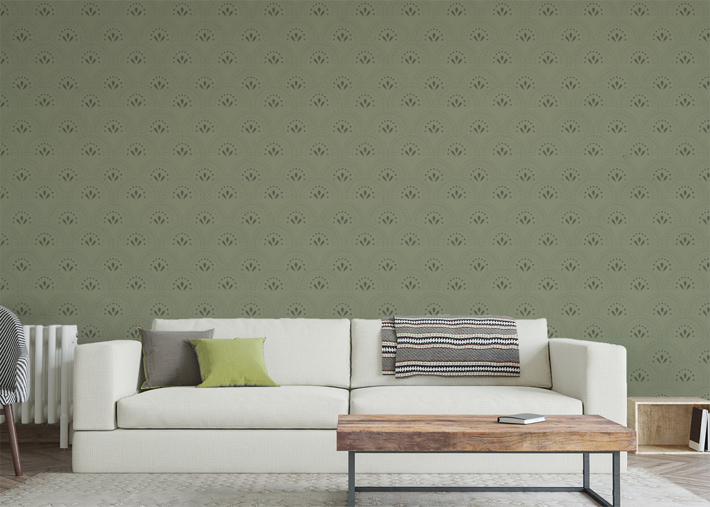 Artisanal Sunbursts - Green