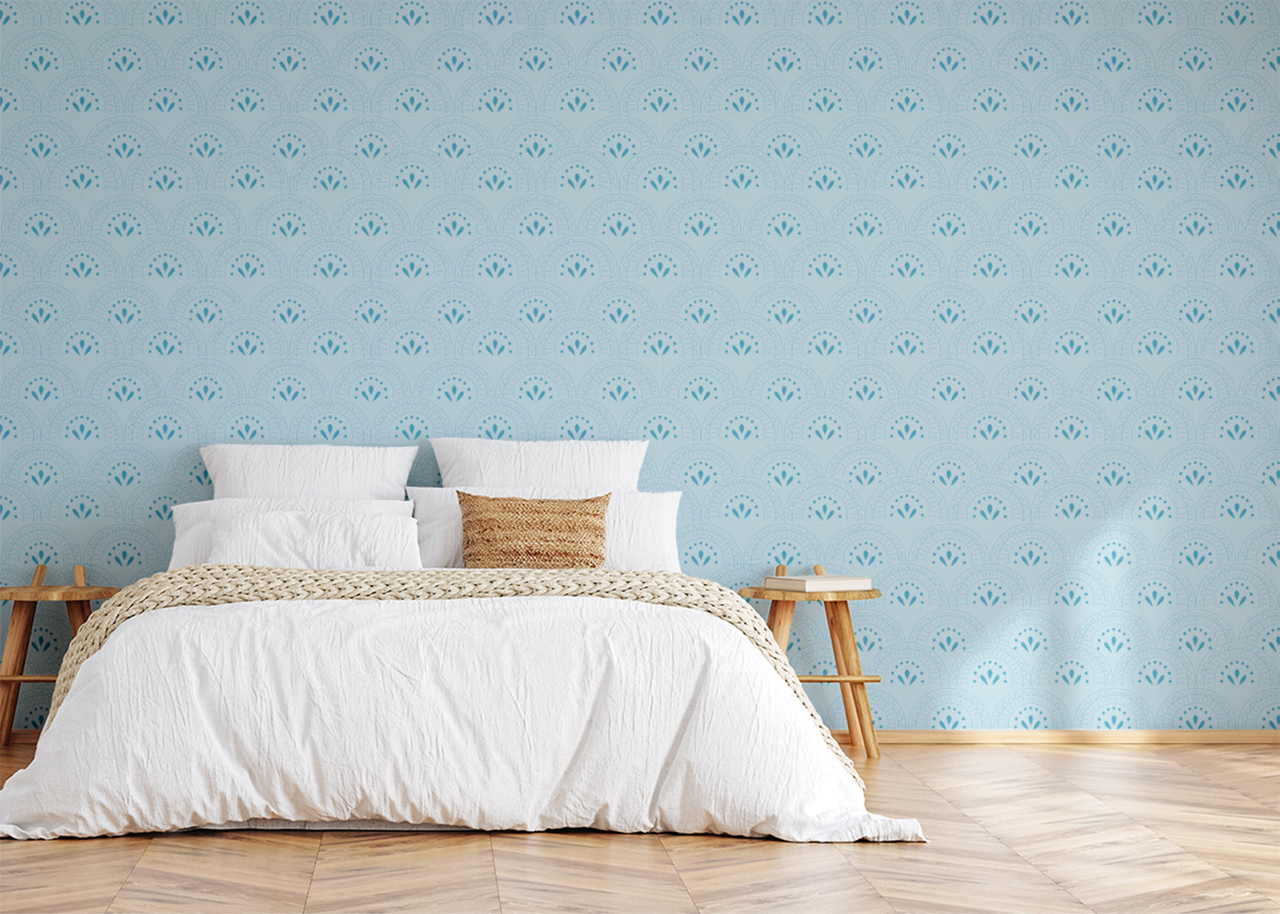 Artisanal Sunbursts - Blue