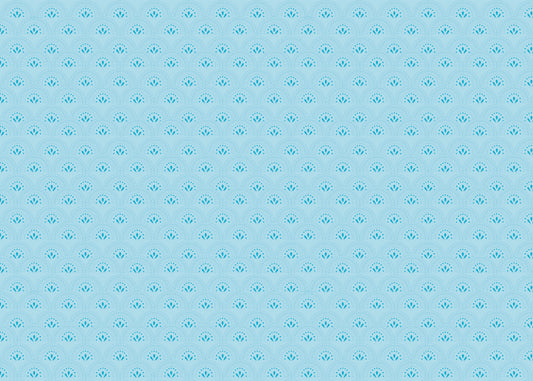 Artisanal Sunbursts - Blue
