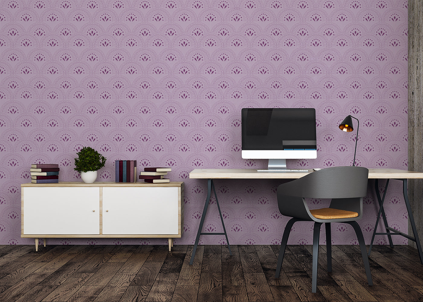 Artisanal Sunbursts - Purple