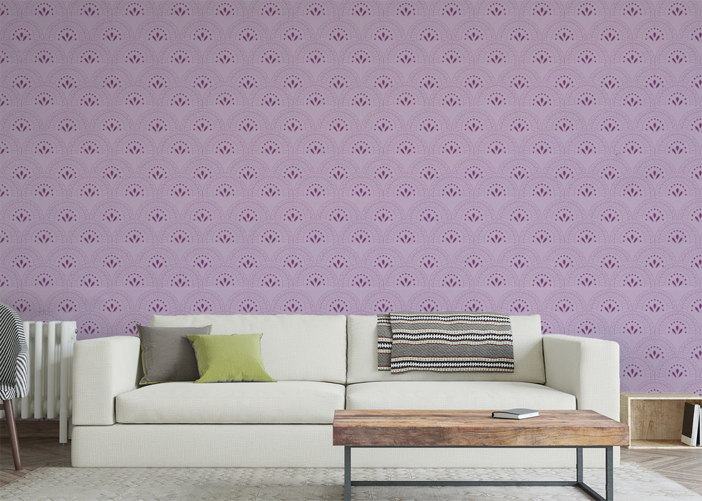 Artisanal Sunbursts - Purple