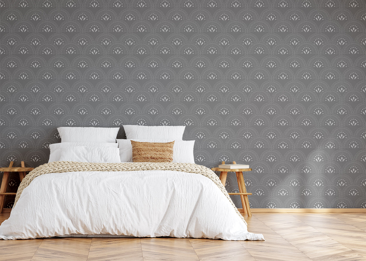 Artisanal Sunbursts - Gray