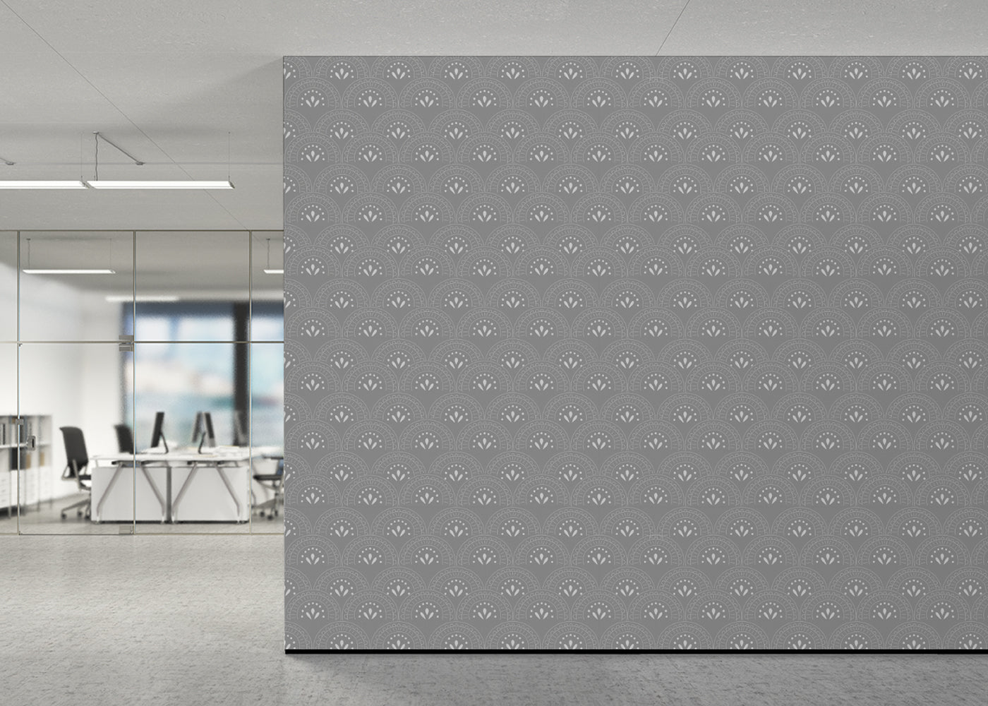 Artisanal Sunbursts - Gray