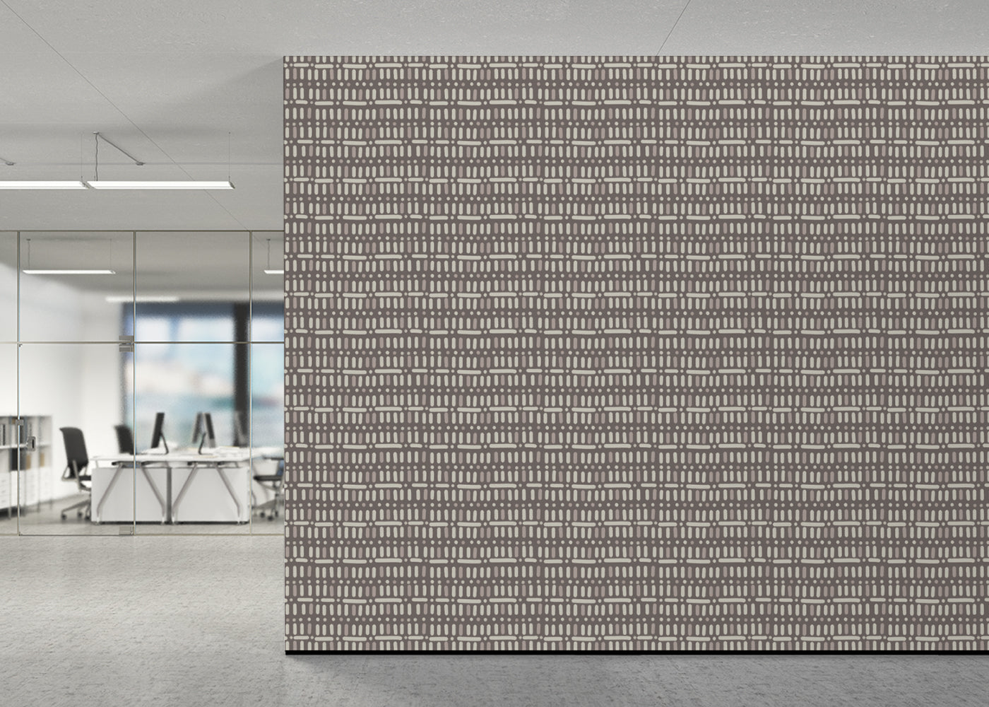 Baroque Dots and Stripes - Neutral