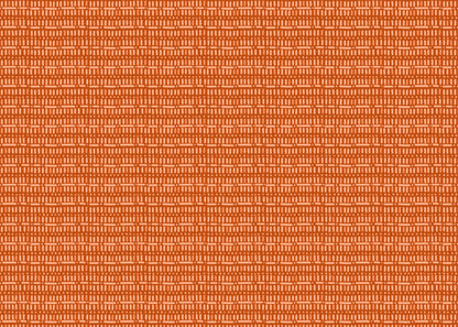 Baroque Dots and Stripes - Orange