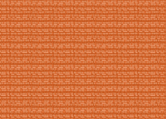 Baroque Dots and Stripes - Orange
