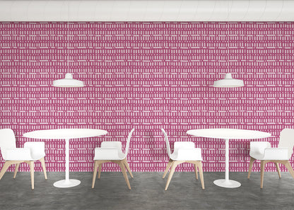 Baroque Dots and Stripes - Pink
