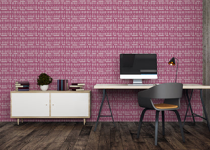 Baroque Dots and Stripes - Pink