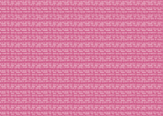 Baroque Dots and Stripes - Pink - Sample
