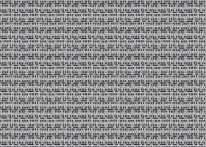 Baroque Dots and Stripes - Black and White