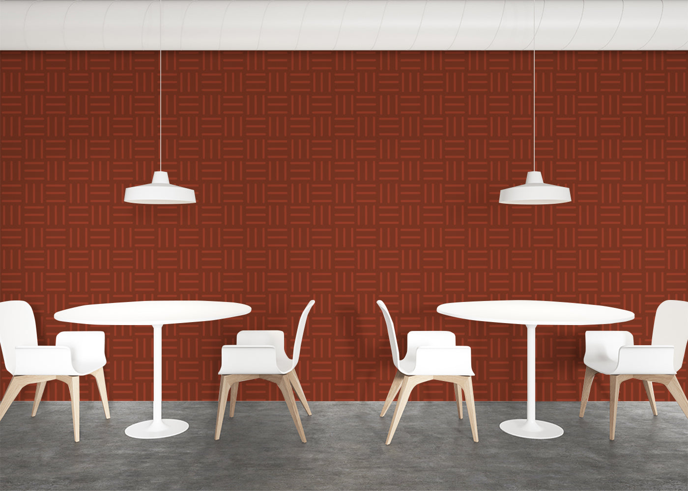 Linear Minimalism - Red