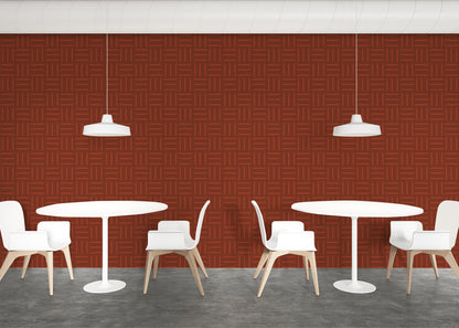 Linear Minimalism - Red
