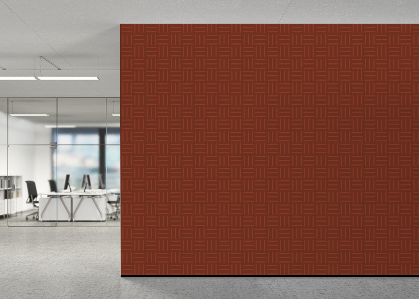 Linear Minimalism - Red