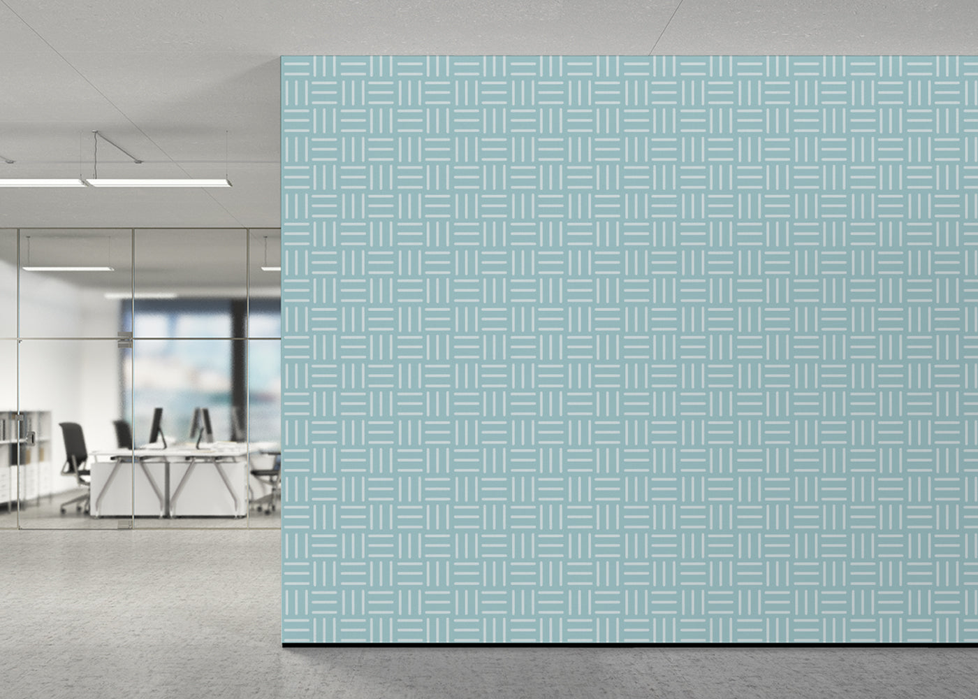 Linear Minimalism - Blue