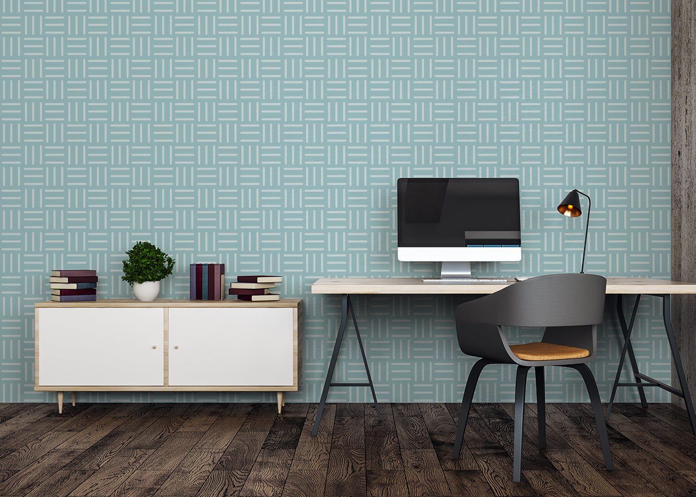 Linear Minimalism - Blue
