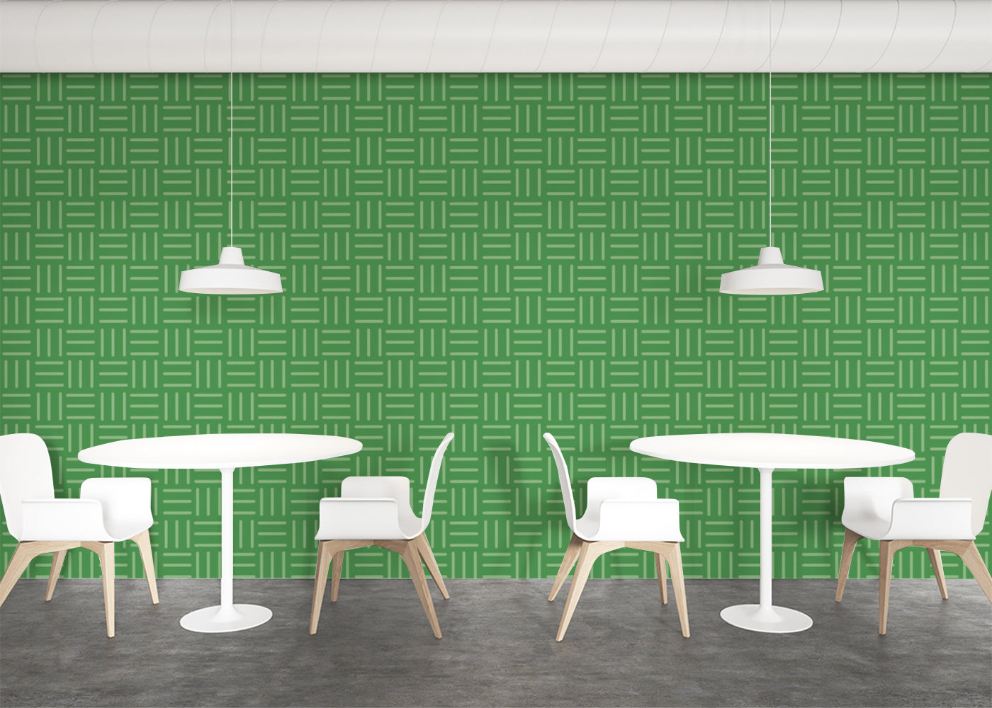 Linear Minimalism - Green
