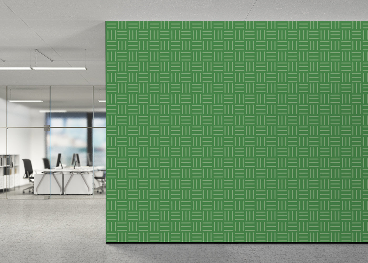 Linear Minimalism - Green