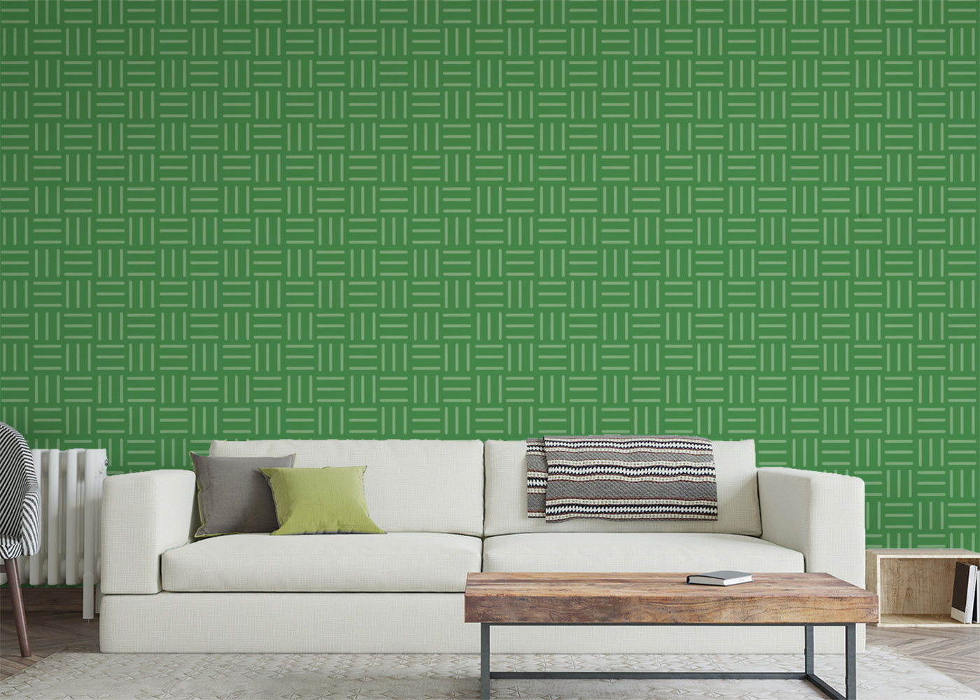 Linear Minimalism - Green