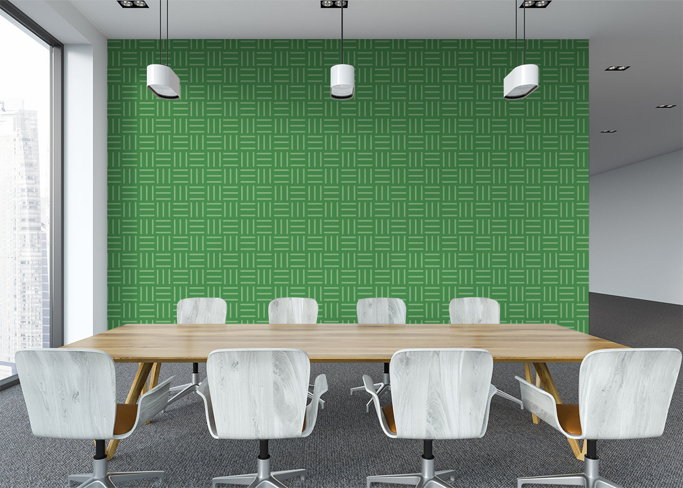 Linear Minimalism - Green