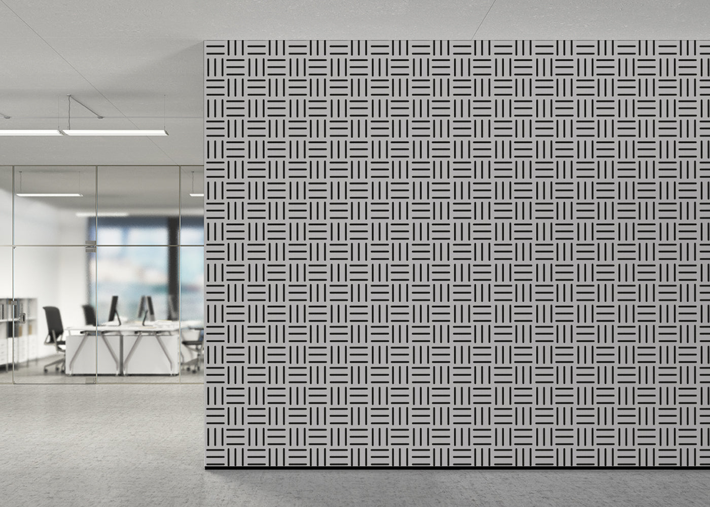 Linear Minimalism - Gray