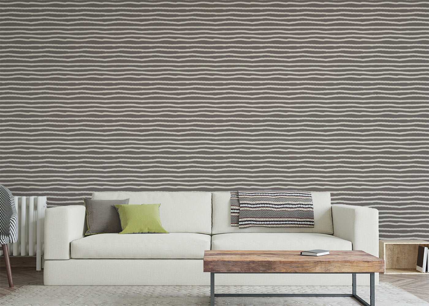 Striped Serenity - Neutral